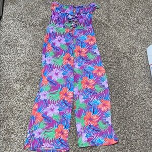 Love Nation Purple and Blue Patterned Garment